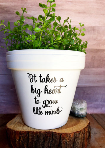 It Takes a Big Heart to Grow Little Minds
